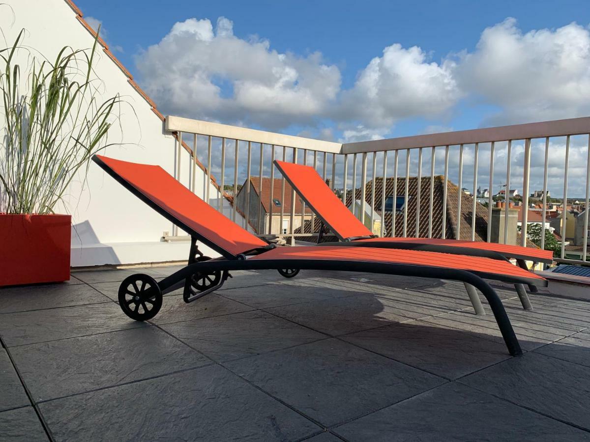 شقة ويميرو  في La Terrasse Vue Mer Du 42 Ferber, Plein Sud Wifi المظهر الخارجي الصورة
