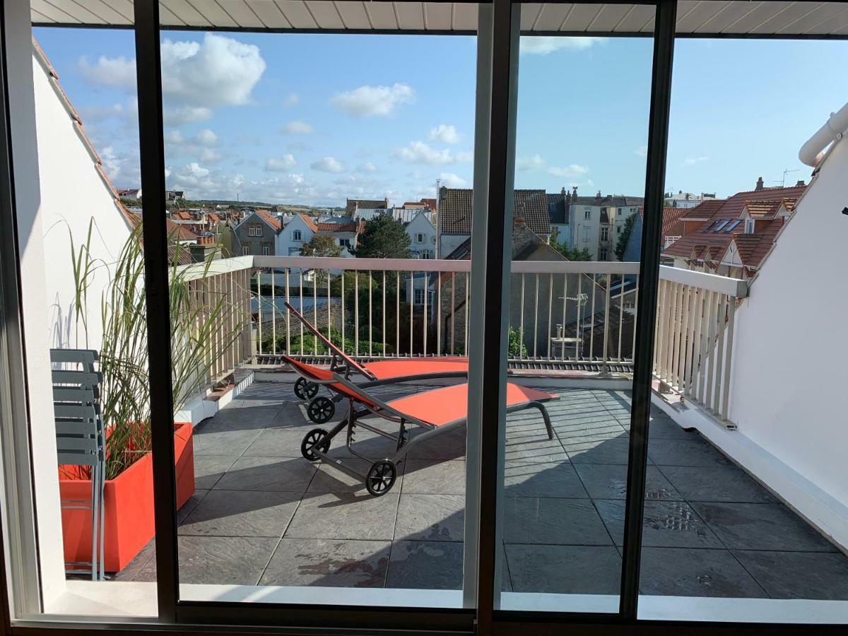 شقة ويميرو  في La Terrasse Vue Mer Du 42 Ferber, Plein Sud Wifi المظهر الخارجي الصورة