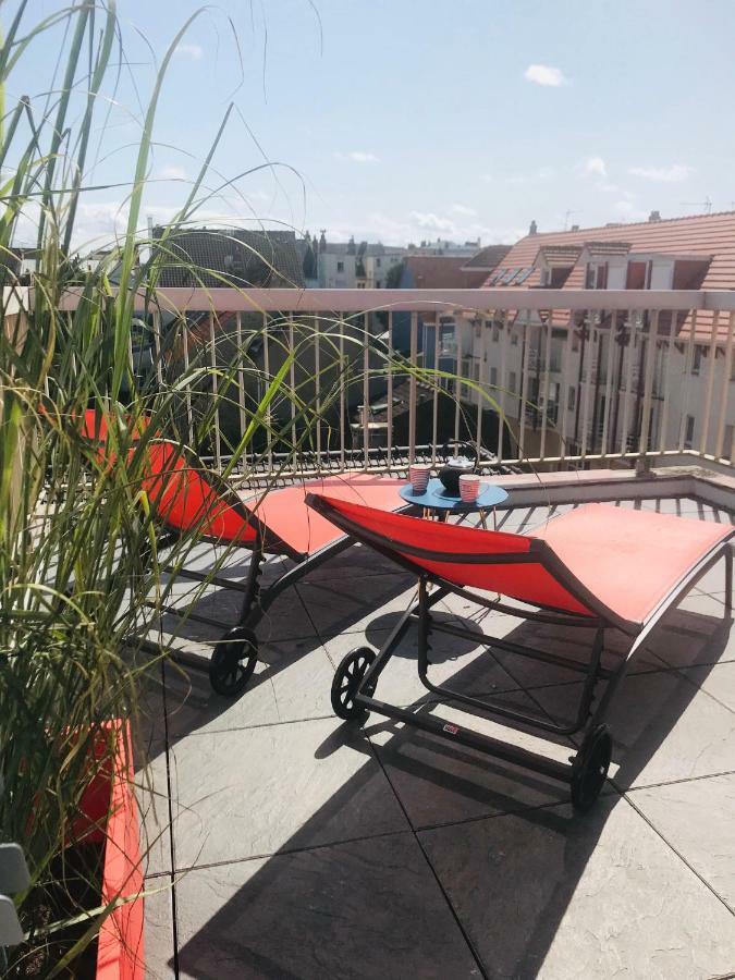 شقة ويميرو  في La Terrasse Vue Mer Du 42 Ferber, Plein Sud Wifi المظهر الخارجي الصورة