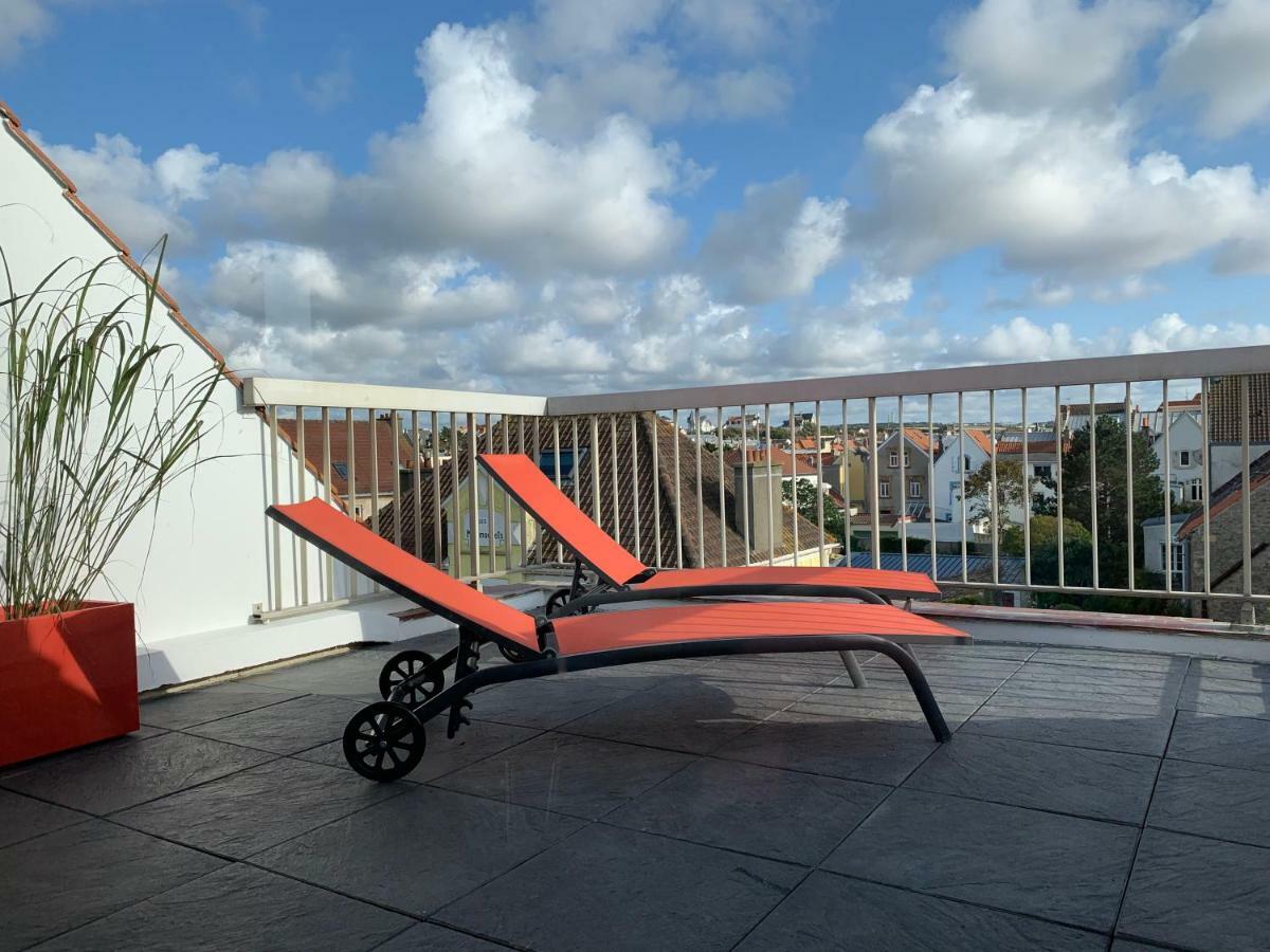 شقة ويميرو  في La Terrasse Vue Mer Du 42 Ferber, Plein Sud Wifi المظهر الخارجي الصورة